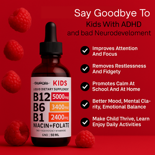 Supori™ Kids B12 Vitamin Liquid Drops