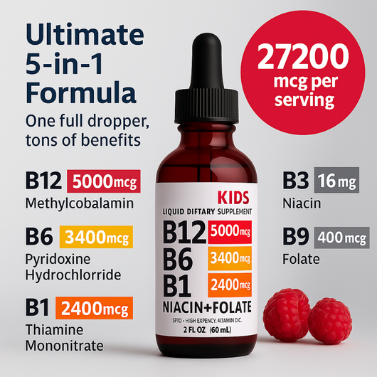 Supori™ Kids B12 Vitamin Liquid Drops