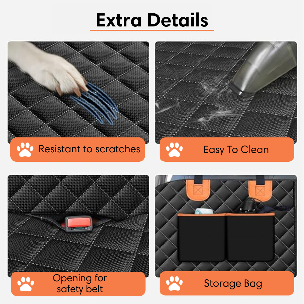 Supori PetPad® - Hard Bottom Dog Car Seat Protector